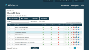 E-Learning Infoport Webcampus