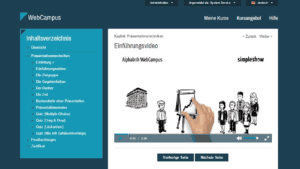 E-Learning Infoport Webcampus