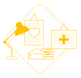 Grafik-gelb-Lampe-icons