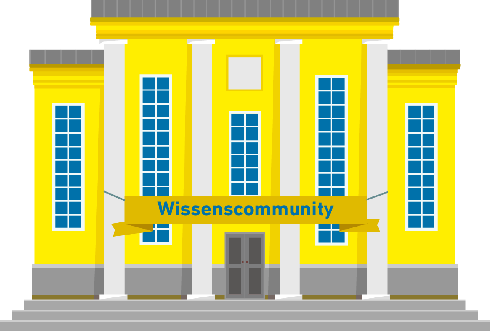 gelbes-haus-animiert-mit-aufschrift-wissenscommunity
