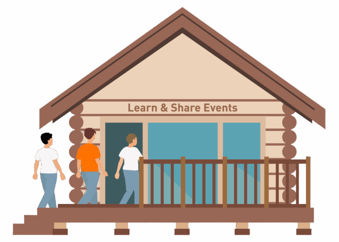 animierte-hütte-aufschrift-learn&share-
